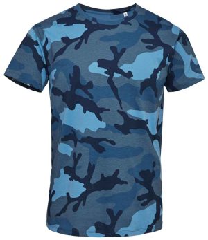 Mens SOL'S Camo T-Shirt 01188