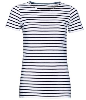SOL'S Ladies Miles Striped T-Shirt 01399