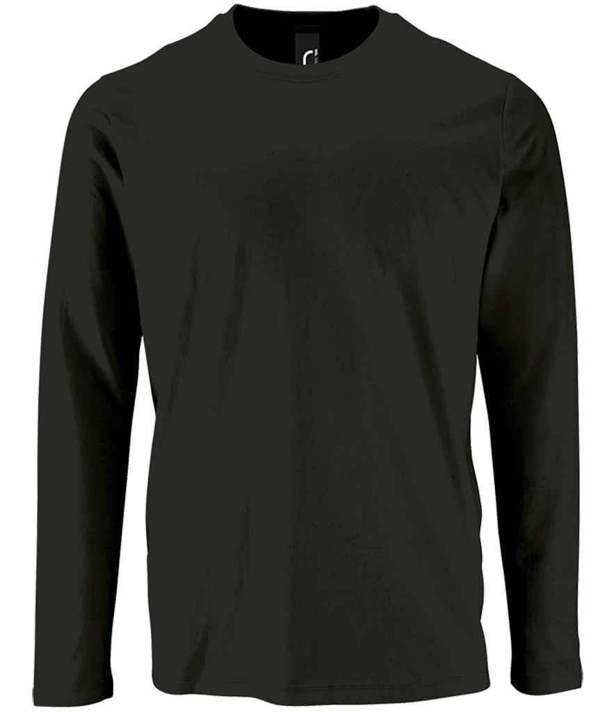Mens SOL'S Imperial Long Sleeve T-Shirt 02074