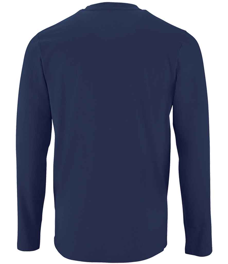 Mens SOL'S Imperial Long Sleeve T-Shirt 02074 - Image 9