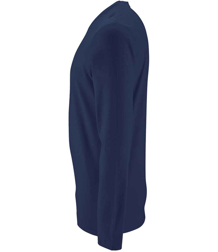Mens SOL'S Imperial Long Sleeve T-Shirt 02074 - Image 8