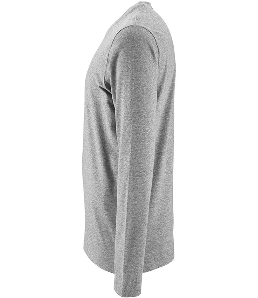 Mens SOL'S Imperial Long Sleeve T-Shirt 02074 - Image 15