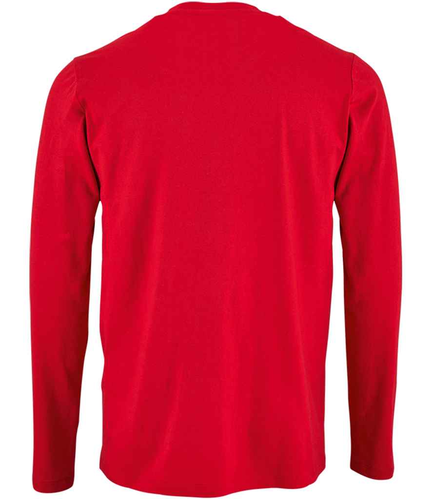 Mens SOL'S Imperial Long Sleeve T-Shirt 02074 - Image 22