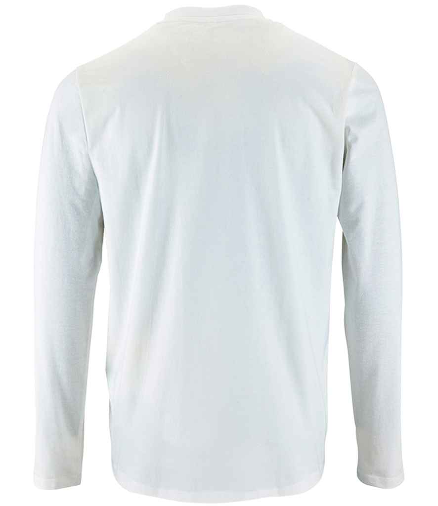 Mens SOL'S Imperial Long Sleeve T-Shirt 02074 - Image 6