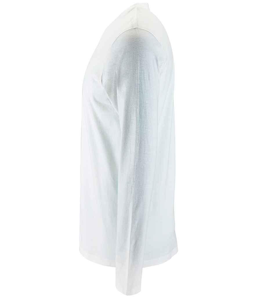 Mens SOL'S Imperial Long Sleeve T-Shirt 02074 - Image 5