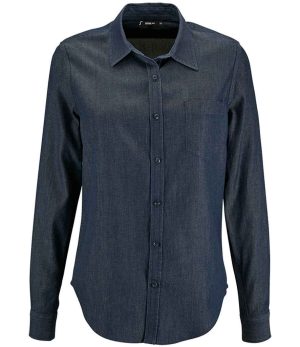 SOL'S Ladies Barry Denim Shirt 02101