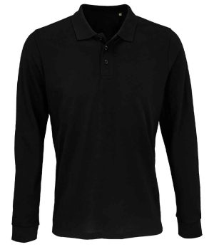 SOL'S Unisex Prime Long Sleeve Piqué Polo Shirt 03983