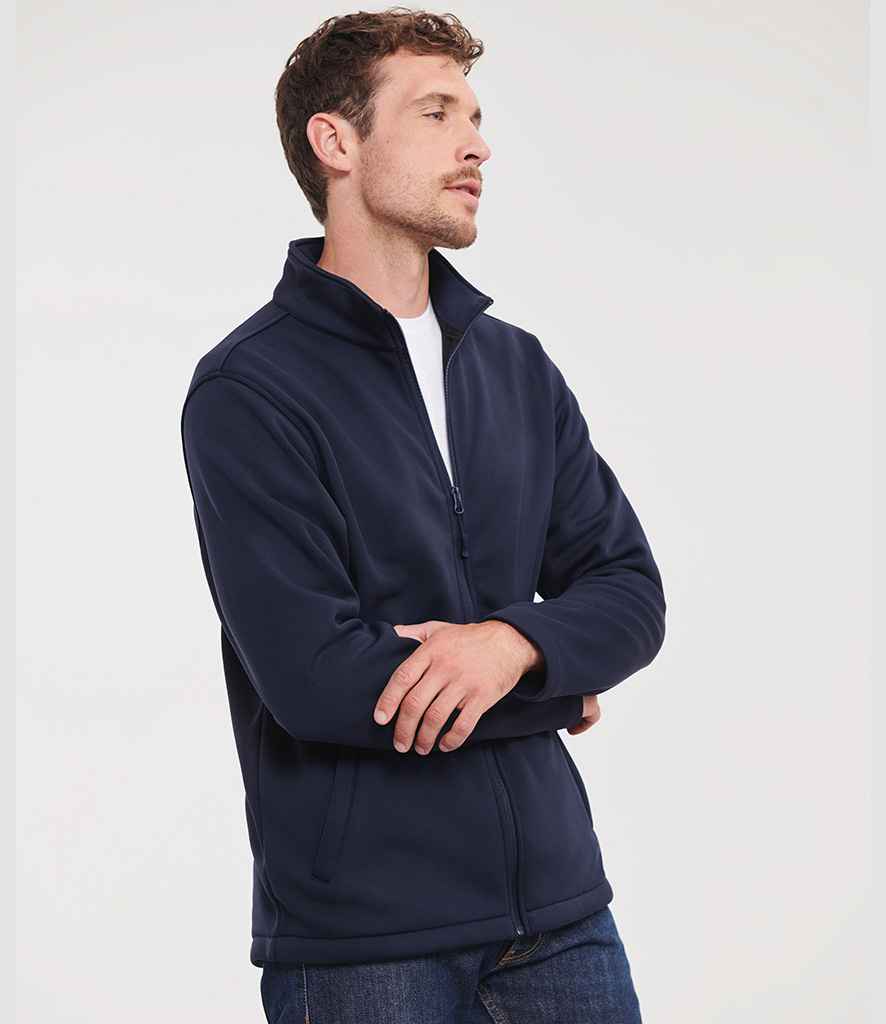 Mens Russell Athletic Smart Soft Shell Jacket 040M - Image 7