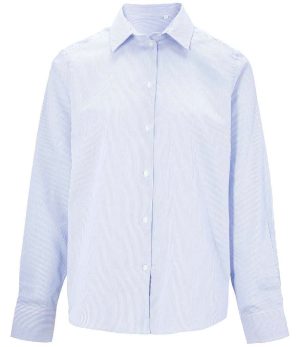 Mens NEOBLU Baptiste Striped Long Sleeve Shirt 04338