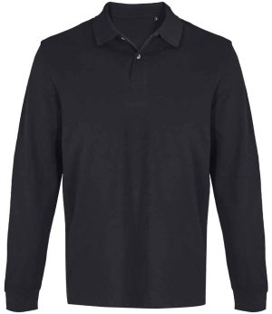 SOL'S Unisex Pacific Long Sleeve Piqué Polo Shirt 04441