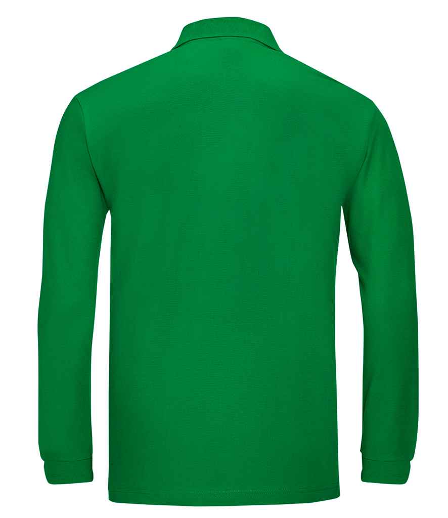 Mens SOL'S Winter II Long Sleeve Cotton Piqué Polo Shirt 11353 - Image 22