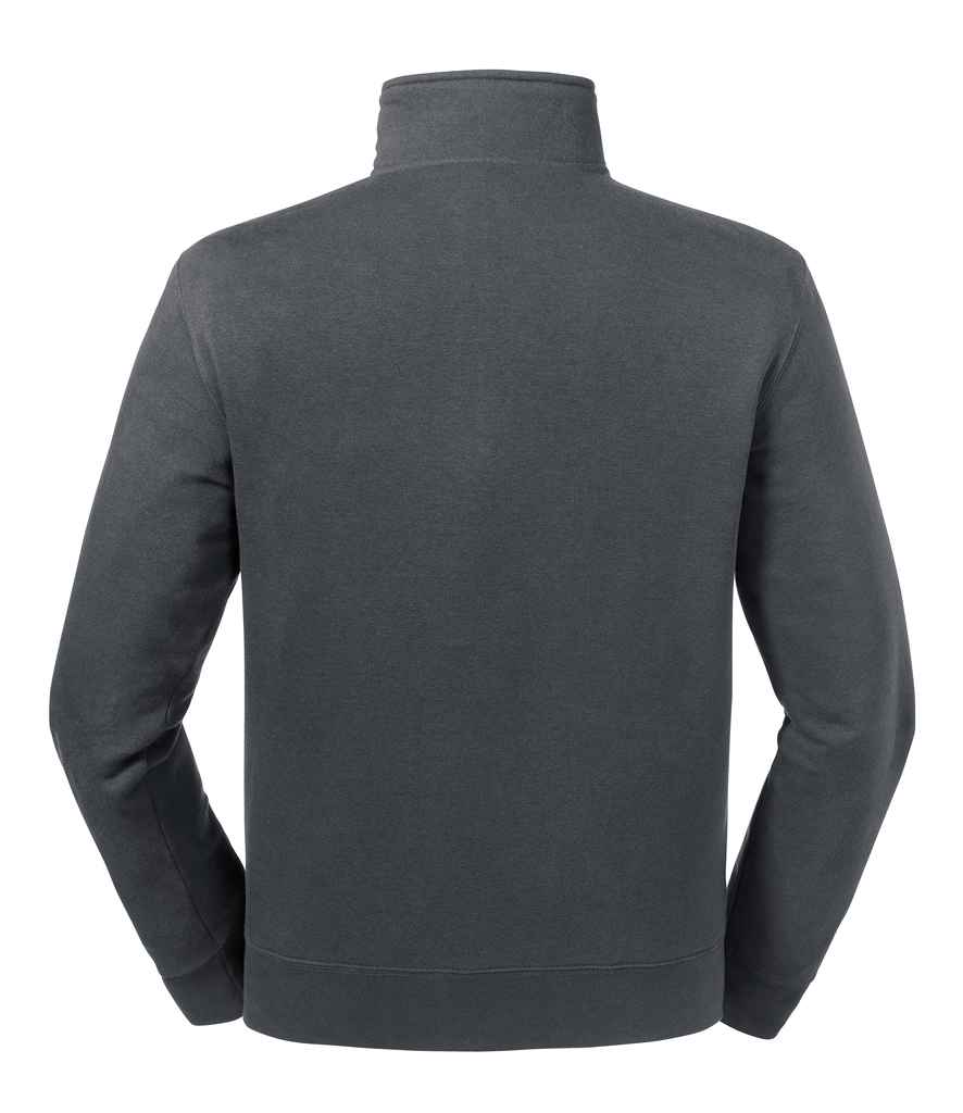 Mens Russell Athletic Authentic Zip Neck Sweatshirt 270M - Image 13