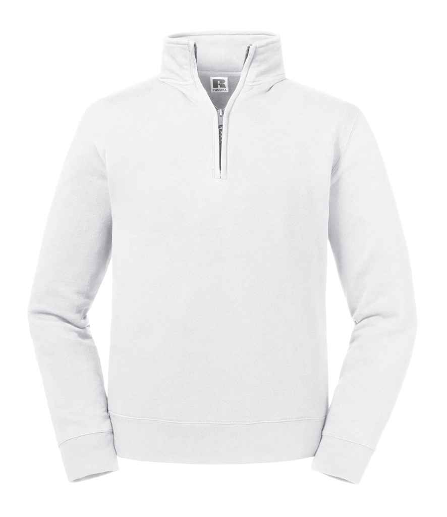Mens Russell Athletic Authentic Zip Neck Sweatshirt 270M - Image 5