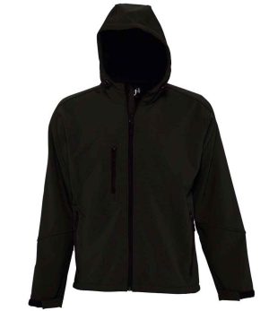 Mens SOL'S Replay Hooded Soft Shell Jacket 46602