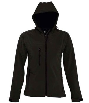 SOL'S Ladies Replay Hooded Soft Shell Jacket 46802