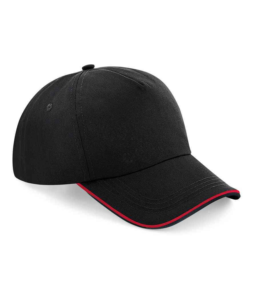 Beechfield Authentic Piped 5 Panel Cap BB25C