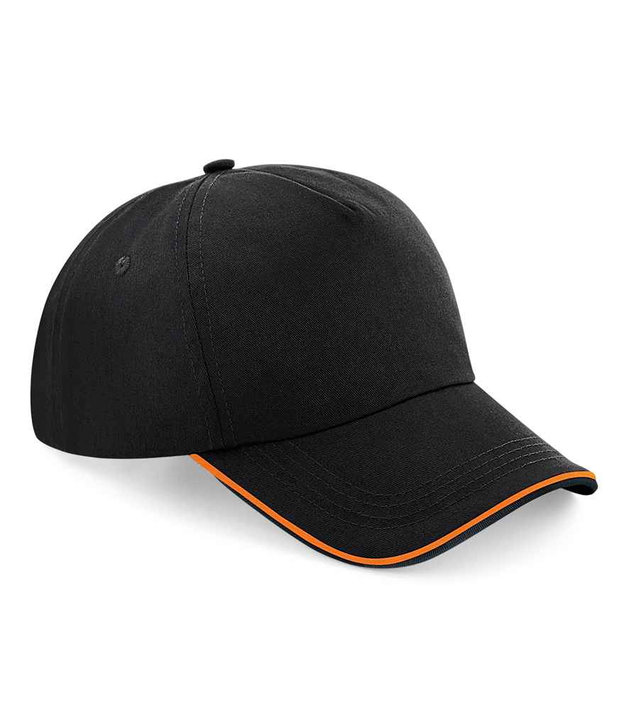 Beechfield Authentic Piped 5 Panel Cap BB25C - Image 3