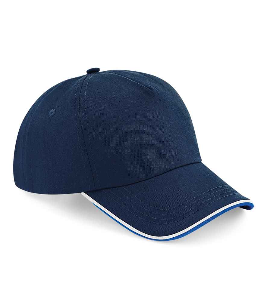 Beechfield Authentic Piped 5 Panel Cap BB25C - Image 10