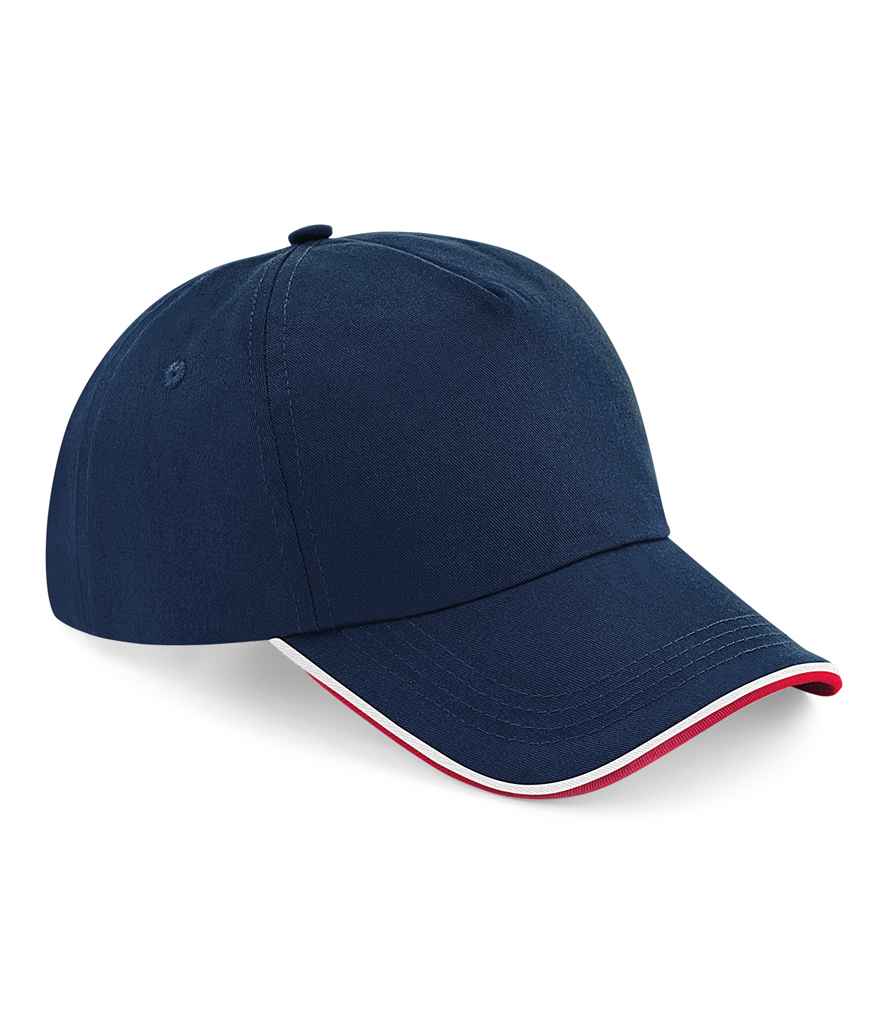 Beechfield Authentic Piped 5 Panel Cap BB25C - Image 12