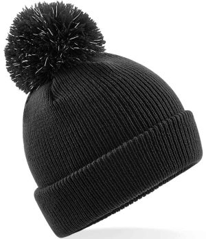 Beechfield Kids Reflective Bobble Beanie BB406B
