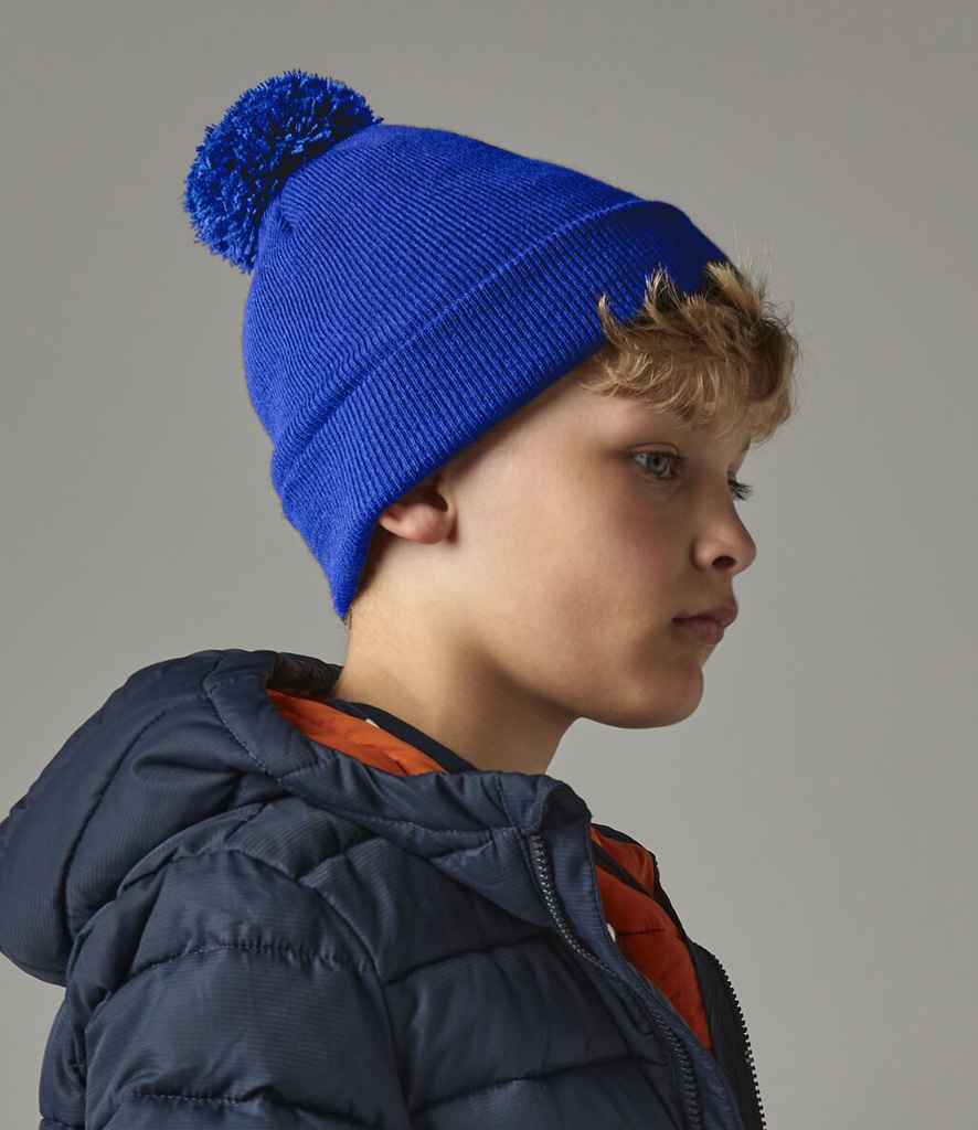 Beechfield Kids Original Pom Pom Beanie BB426B - Image 6