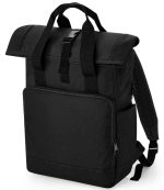 BagBase Recycled Twin Handle Roll-Top Laptop Backpack BG118L