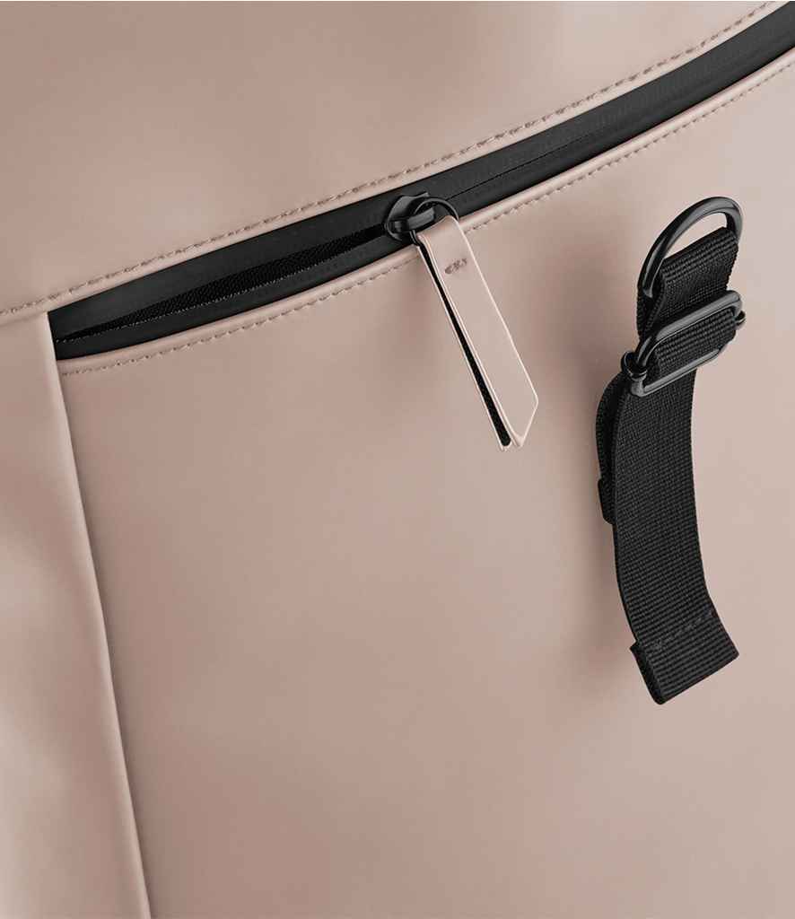 BagBase Matte PU Roll-Top Backpack BG335 - Image 10