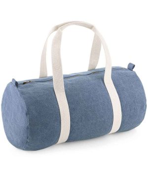 BagBase Denim Barrel Bag BG646