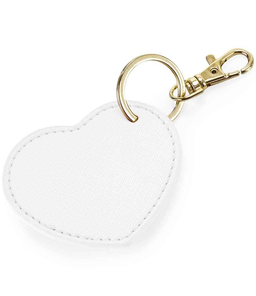 BagBase Boutique Heart Key Clip BG746 - Image 3