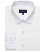 Mens Brook Taverner Juno Long Sleeve Poplin Shirt BK134