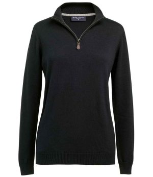 Brook Taverner Ladies Taylor 1/4 Zip Jumper BK546
