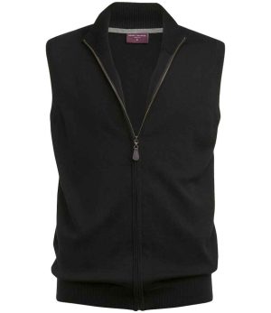 Mens Brook Taverner Lincoln Knitted Zip Gilet BK557