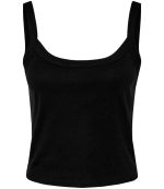 Bella+Canvas Bella Ladies Micro Rib Spaghetti Strap Tank Top BL1012