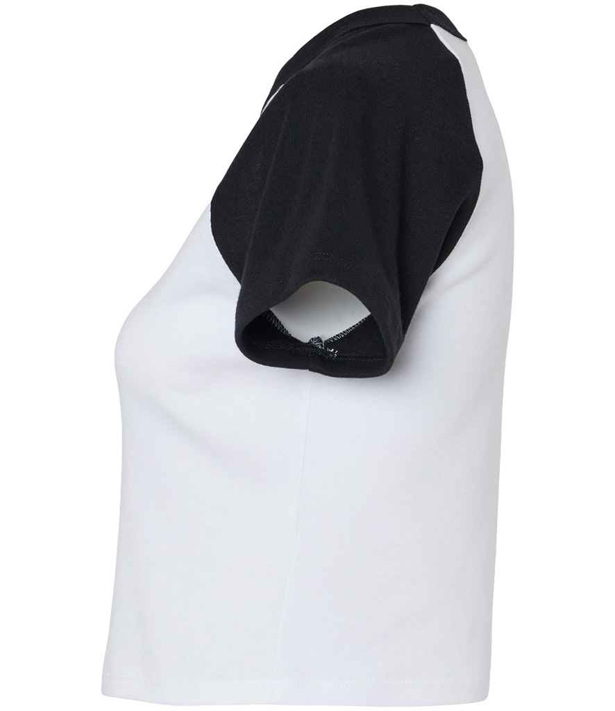 Bella+Canvas Bella Ladies Micro Rib Raglan Baby T-Shirt BL1201 - Image 5