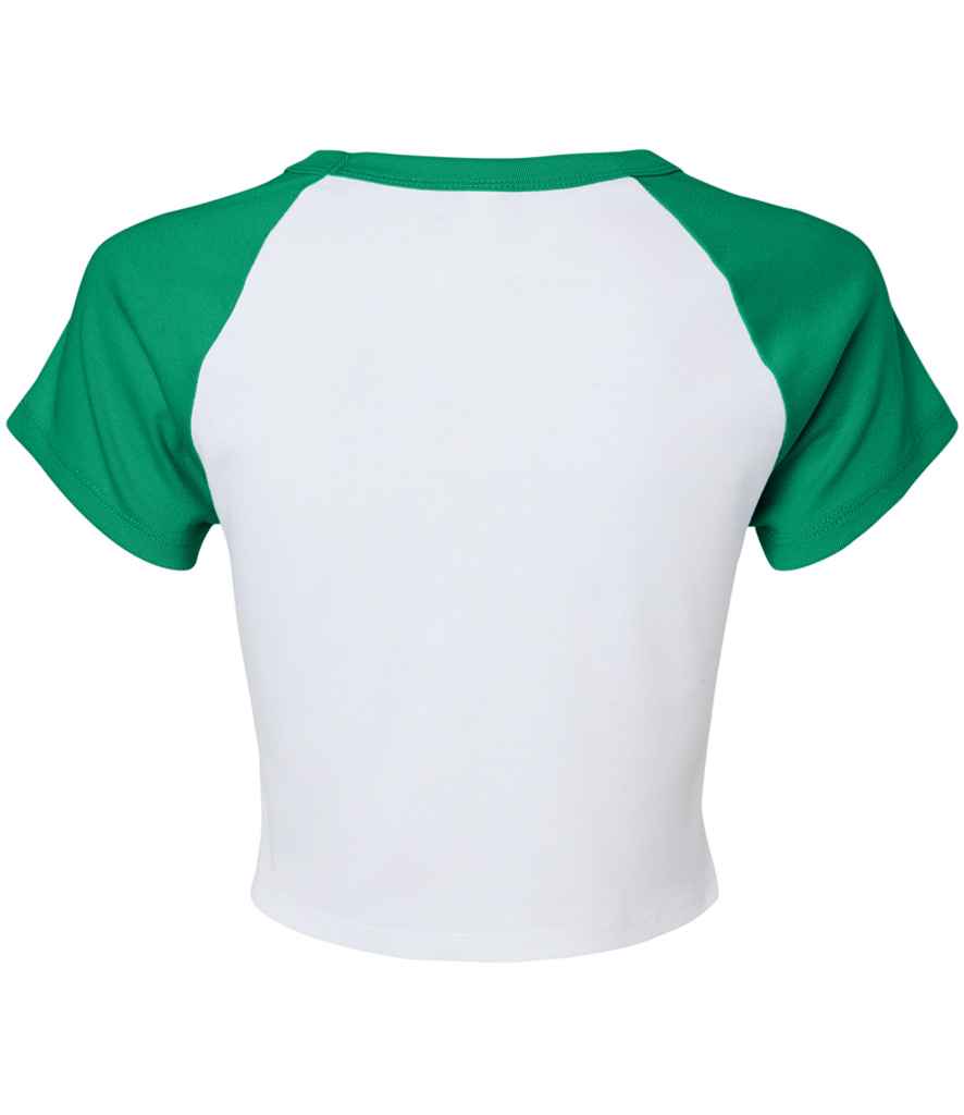 Bella+Canvas Bella Ladies Micro Rib Raglan Baby T-Shirt BL1201 - Image 9