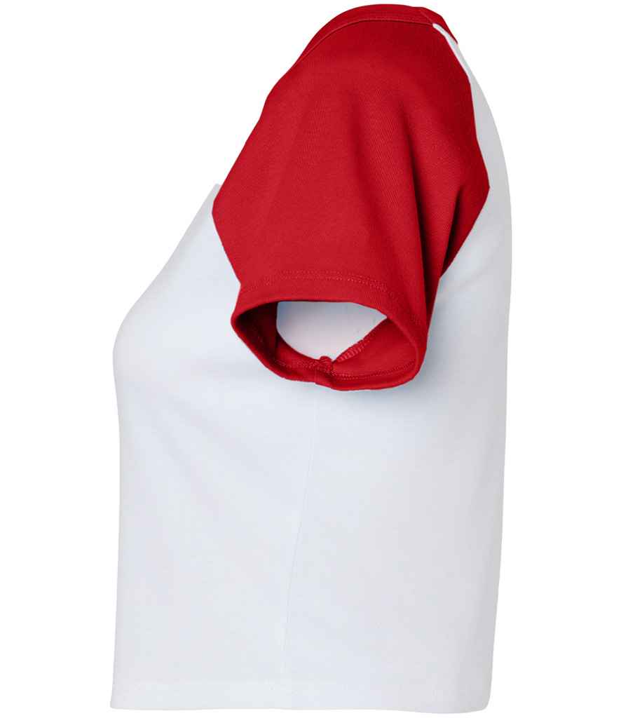 Bella+Canvas Bella Ladies Micro Rib Raglan Baby T-Shirt BL1201 - Image 18