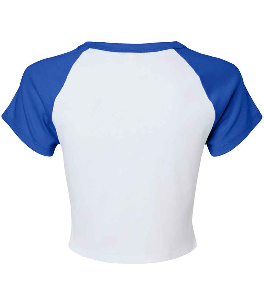 Bella+Canvas Bella Ladies Micro Rib Raglan Baby T-Shirt BL1201 - Image 22