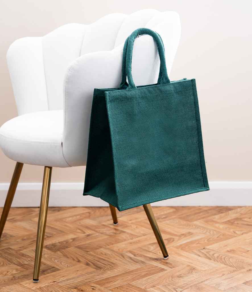 Brand Lab Natural Jute Tote Bag BR102 - Image 5