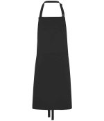 Dennys Polyester Bib Apron with Pocket DE101