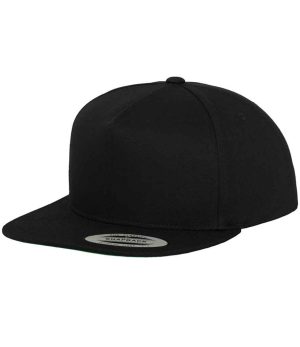 Flexfit Classic 5 Panel Snapback Cap F6007