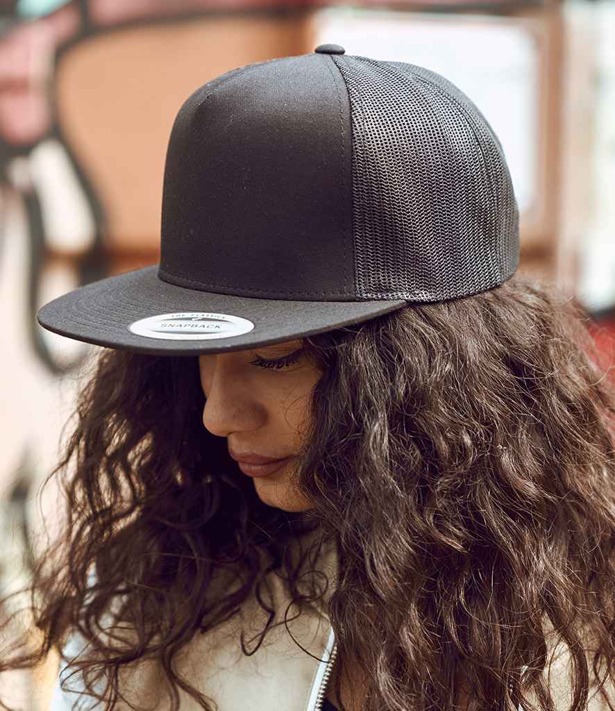Flexfit 5 Panel Retro Trucker Cap F6506 - Image 4