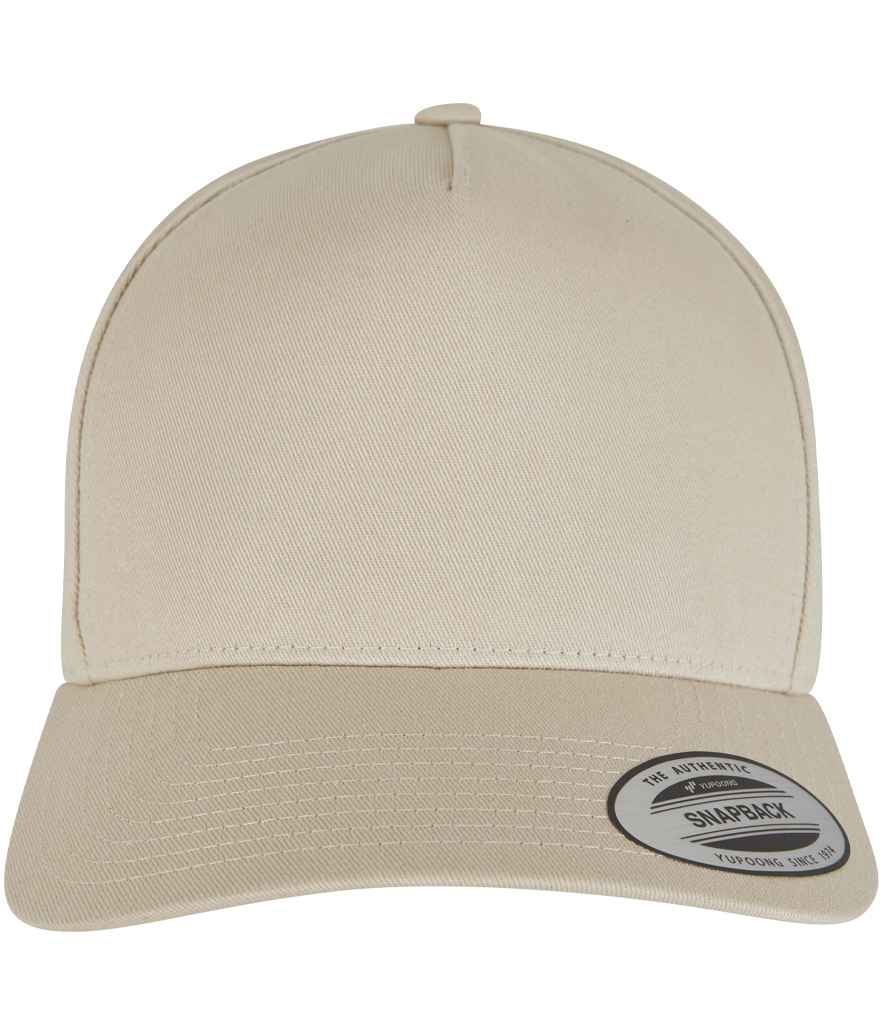 Flexfit 5 Panel Curved Classic Snapback Cap F7707 - Image 6