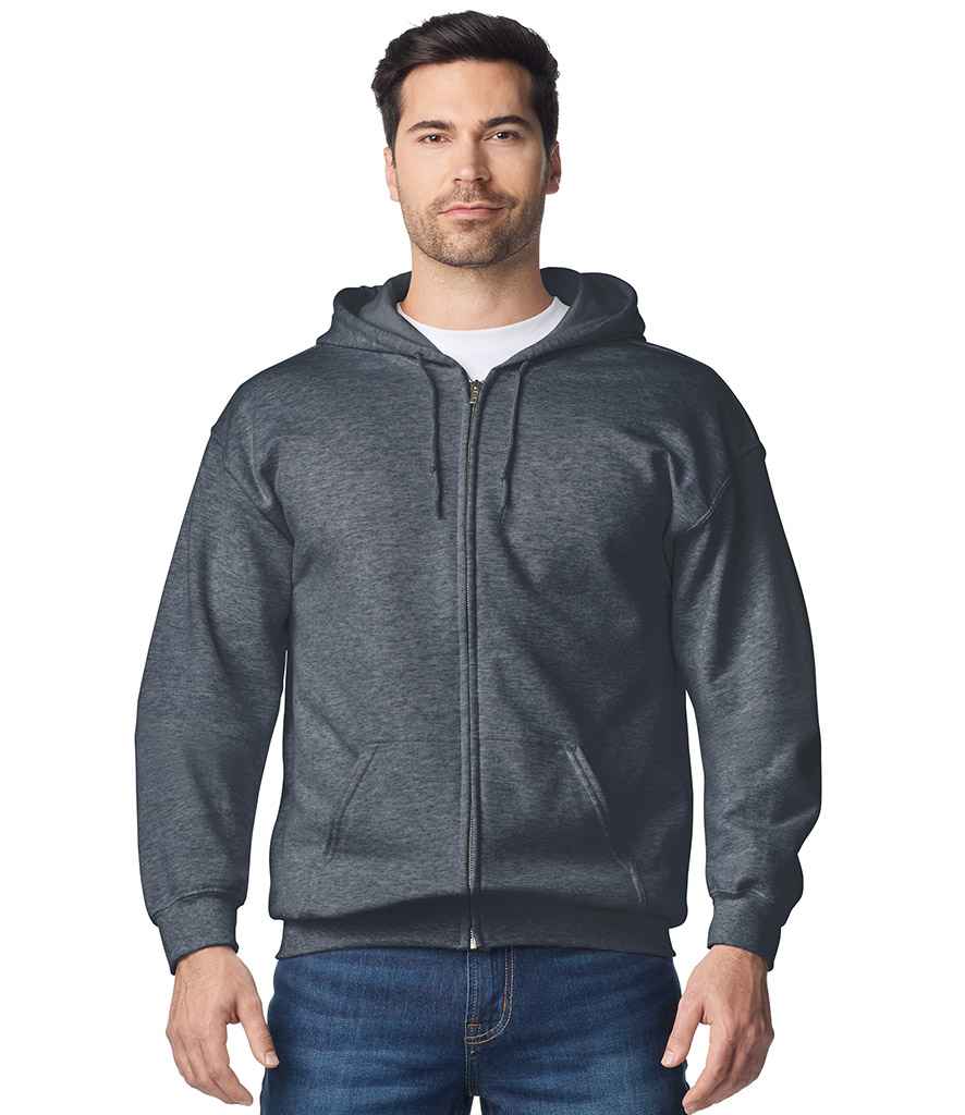 Mens Gildan Heavy Blend™ Zip Hooded Sweatshirt GD58 - Image 15