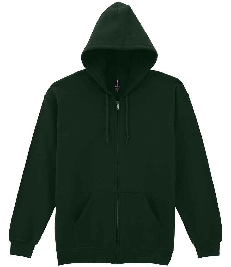 Mens Gildan Heavy Blend™ Zip Hooded Sweatshirt GD58 - Image 7
