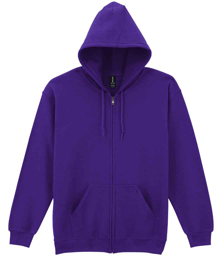 Mens Gildan Heavy Blend™ Zip Hooded Sweatshirt GD58 - Image 6