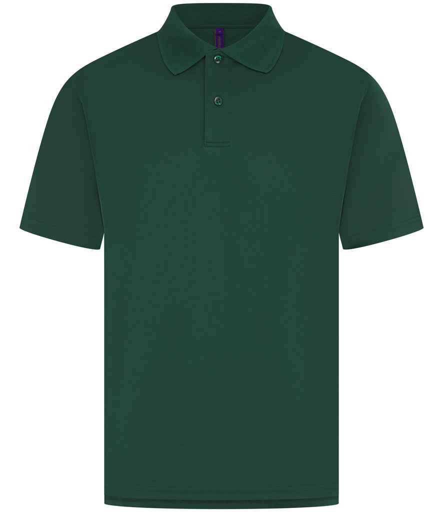 Mens Henbury Coolplus® Wicking Piqué Polo Shirt H475 - Image 44