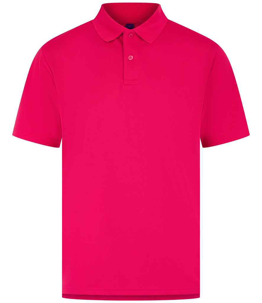 Mens Henbury Coolplus® Wicking Piqué Polo Shirt H475 - Image 84
