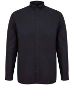 Mens Henbury Modern Long Sleeve Classic Fit Oxford Shirt H512C