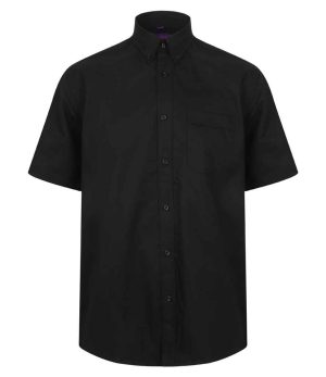 Mens Henbury Short Sleeve Wicking Shirt H595