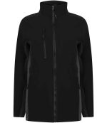 Henbury Unisex Contrast Soft Shell Jacket H835